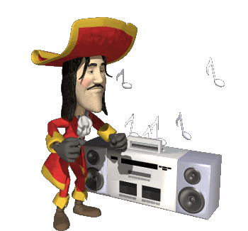 Dancing pirate
